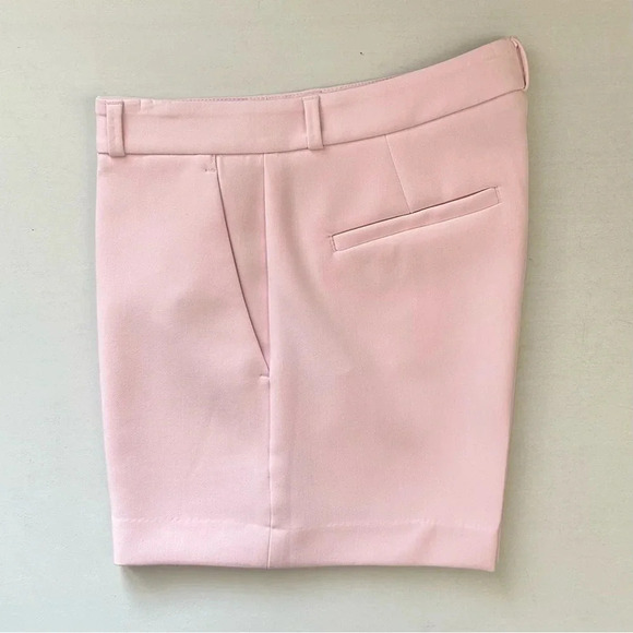 Banana Republic Tailored Shorts  Stretch Crepe Blush Pink Size 0 NWT - Picture 13 of 15